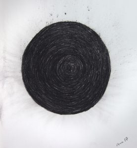 Abstract art drawing