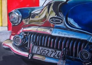 Buick Eight Drawing